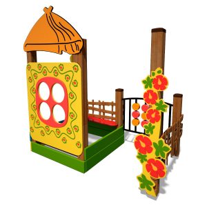 Adăpost colibă pentru copii TE321