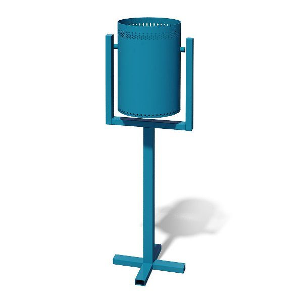 Coș de gunoi pentru parc S742