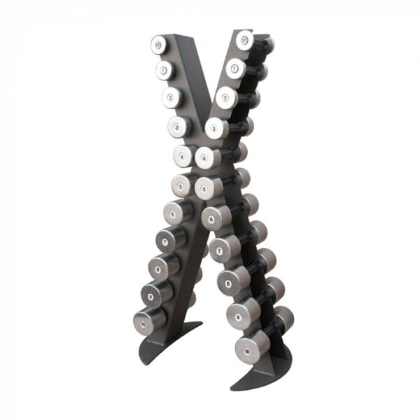 rackwithasetofchromeddumbbellsinteratletikaxr4100510kg